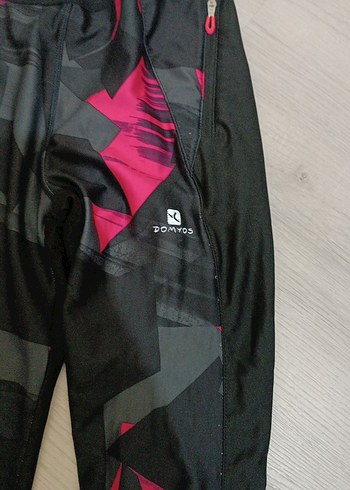 Oysho Pembe Desenli Spor Tayt