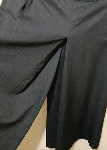 Siyah Midi Pilili Hamile Eteği - Görsel 3