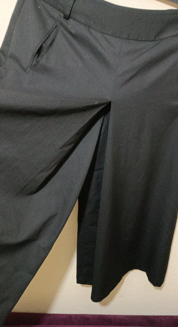 Siyah Midi Pilili Hamile Eteği - Görsel 3