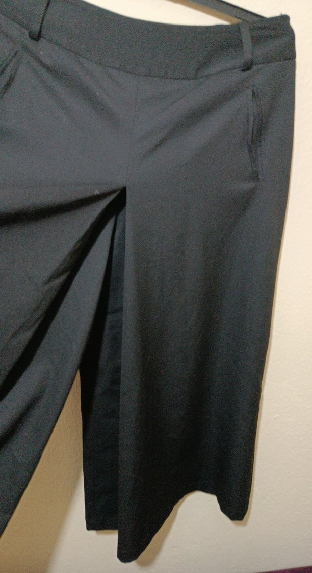 Siyah Midi Pilili Hamile Eteği - Görsel 2