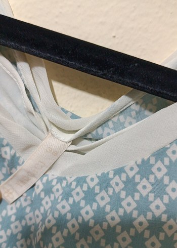 Drapeli Mavi Midi Hamile Eteği - Görsel 4