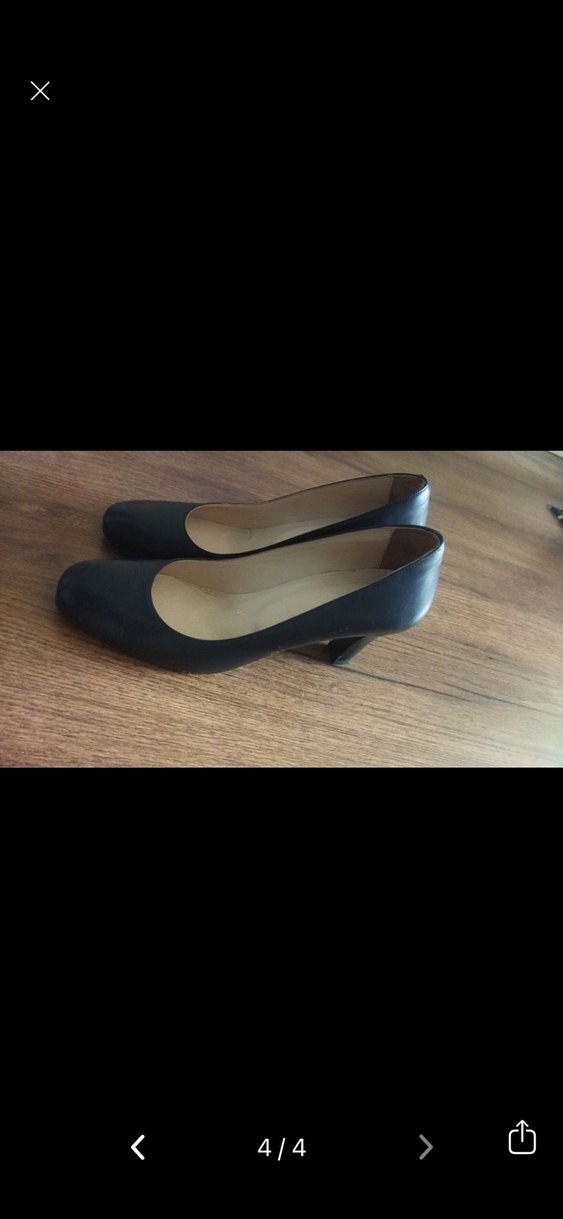 Klasik Siyah Kadın Topuklu Ayakkabı - Görsel 4