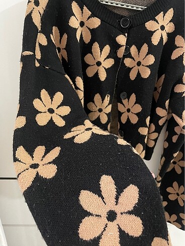 m Beden siyah Renk Crop hırka