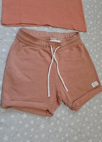 1,5 Yaş Beden turuncu Renk H&M İkili takım 1,5- 2,5 yaş
