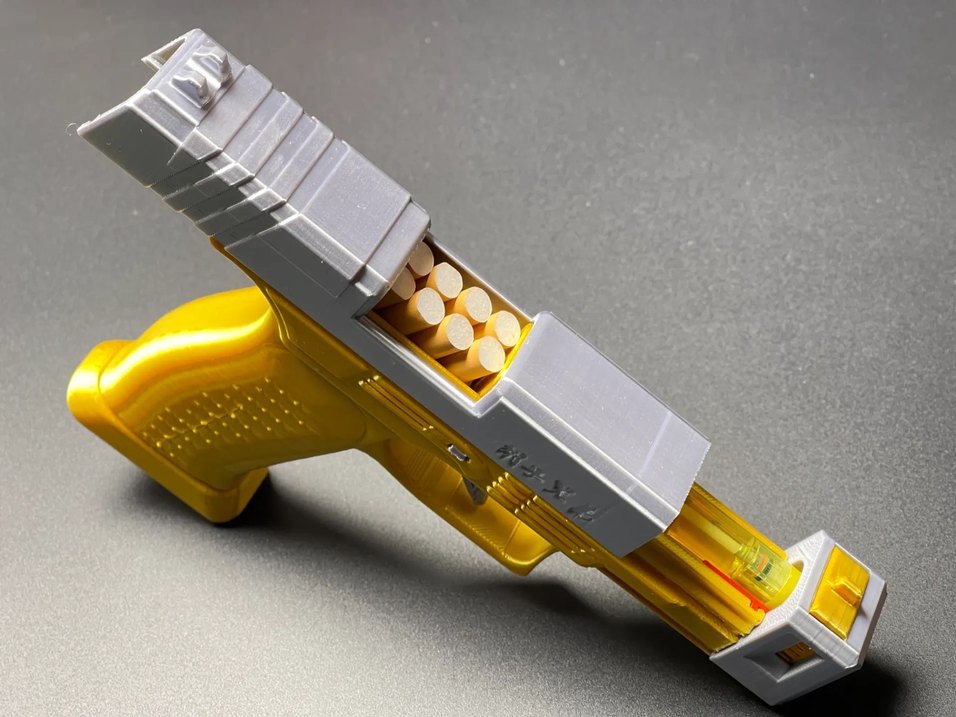 Sigara Kutusu Çakmak Tabanca - Görsel 4