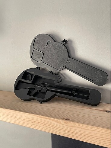 3d Minimal Gitar Çantalı M4A1