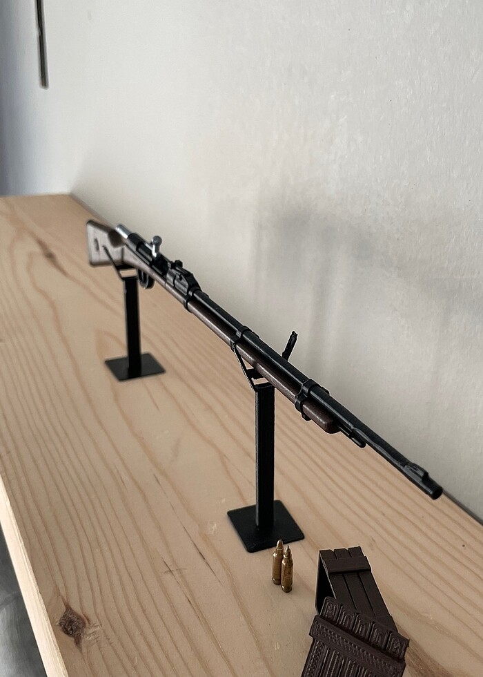 3D Minimal Tüfek - Görsel 3