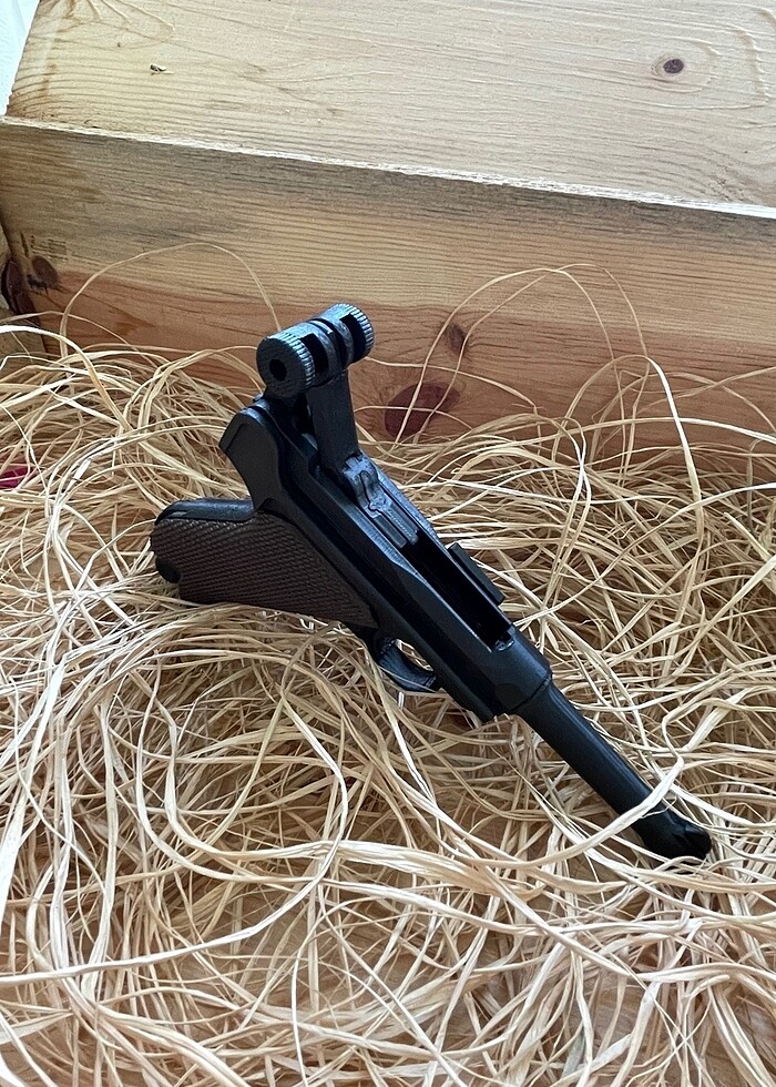 3D Printer Parabellum Luger P08 - Görsel 3