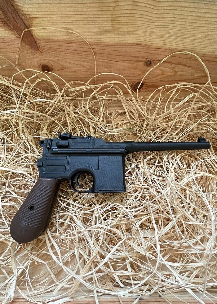3D Mauser C96 - Görsel 3