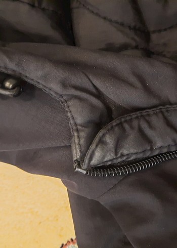 pull and bear fermuarlı mont - Görsel 8