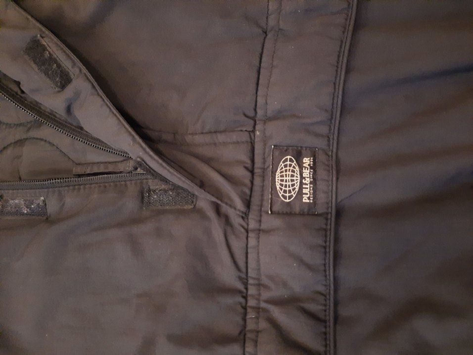 pull and bear fermuarlı mont - Görsel 4