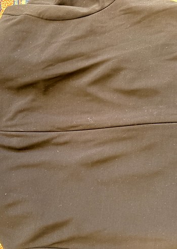 Uzun Siyah Drapeli alttan bağlamalı - Görsel 5