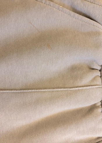 Kadın gri Bol Kesim eşofman - Görsel 2