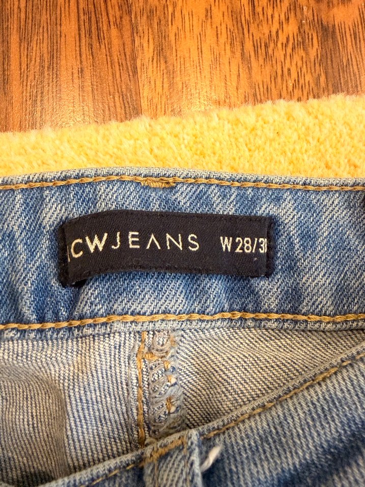 Kadın Mavi  Denim Pantolon - Görsel 2