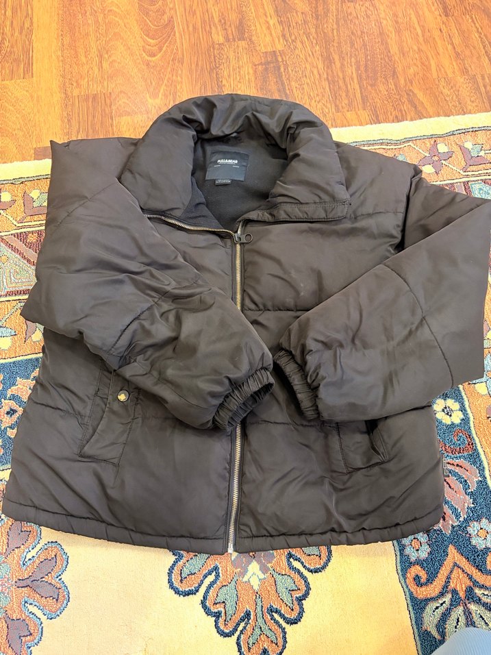 PULL&BEAR kadın Kapüşonlu Polar Sweatshirt - Görsel 2