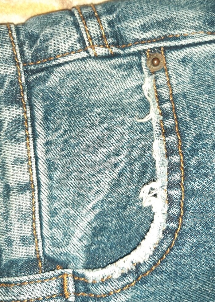 Bershka kot pantolon  - Görsel 3