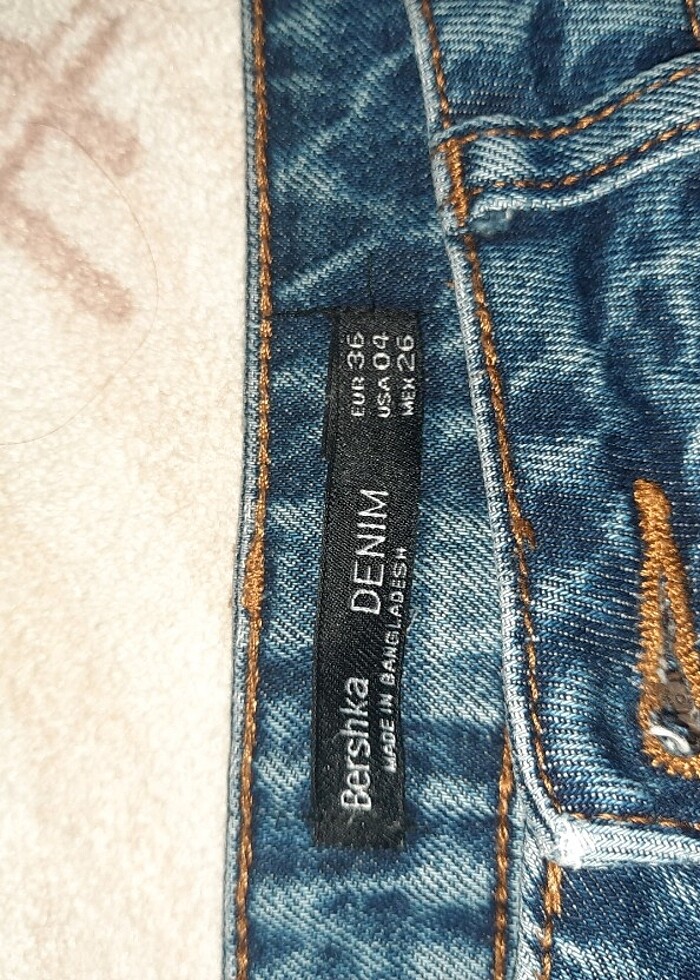 Bershka kot pantolon  - Görsel 5