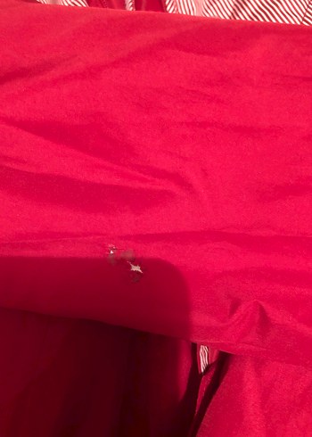 Kırmızı kapüşonlu seyyar yelekli yağmurluk - Görsel 7