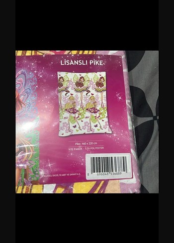 Pembe lisanslı pike - Görsel 2