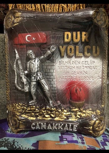 Çanakkale Temalı - Dur Yolcu duvar süsü hediyelik - Görsel 3
