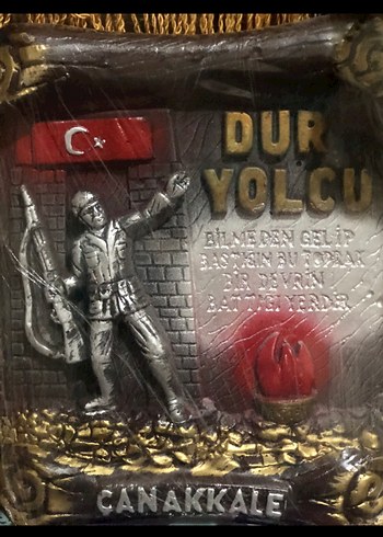 Çanakkale Temalı - Dur Yolcu duvar süsü hediyelik - Görsel 4