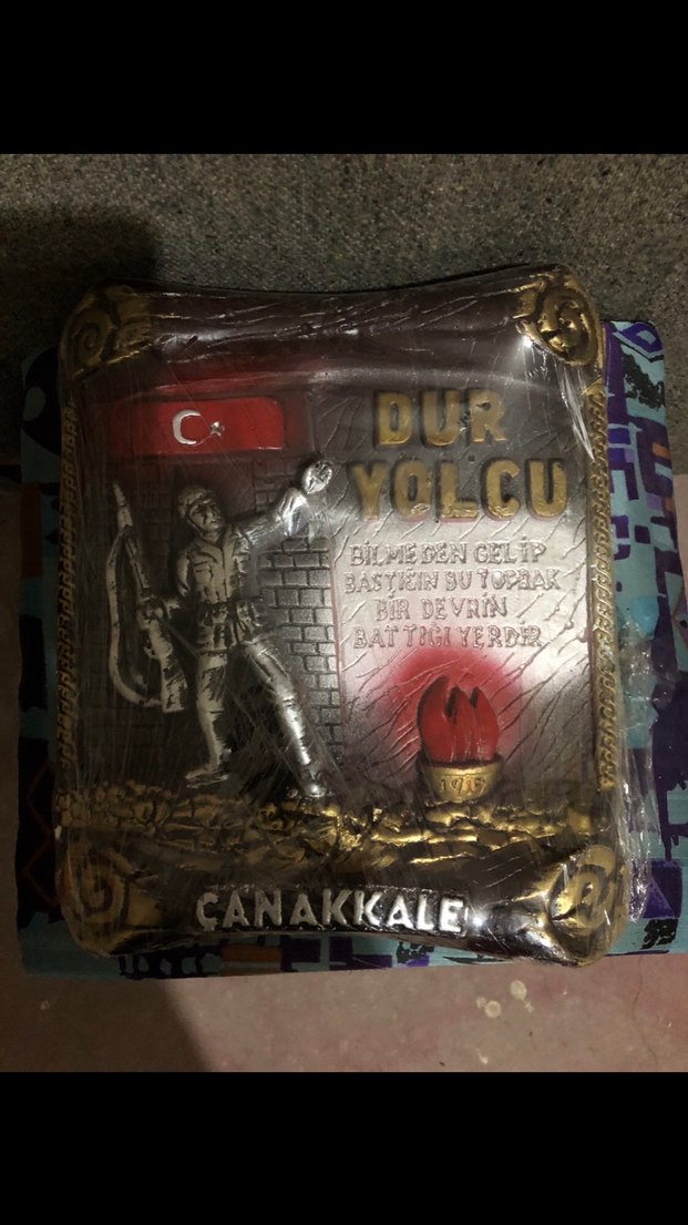 Çanakkale Temalı - Dur Yolcu duvar süsü hediyelik - Görsel 2