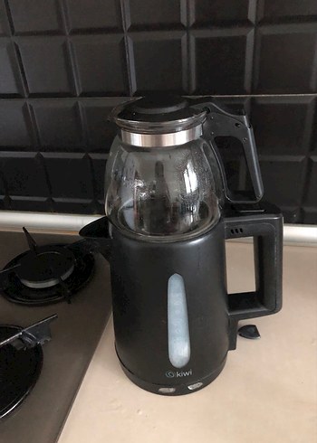 Siyah Kiwi Elektrikli çaycı (çay makinası) - Görsel 6