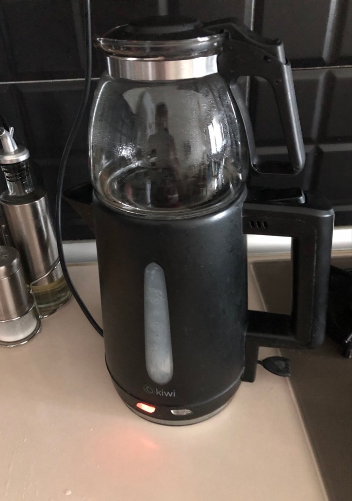 Siyah Kiwi Elektrikli çaycı (çay makinası) - Görsel 2