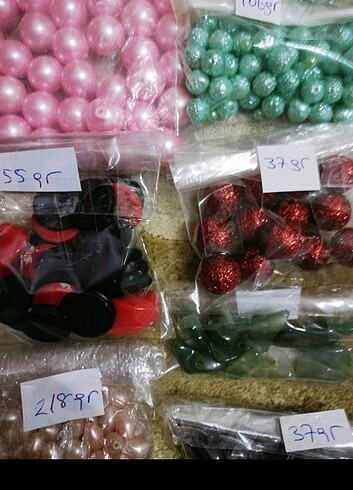Diğer Takı yapımında kullanılan plastik malzemeler 