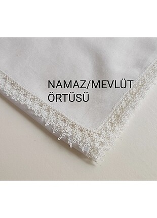 İğne oyası mevlid/namaz örtüsü