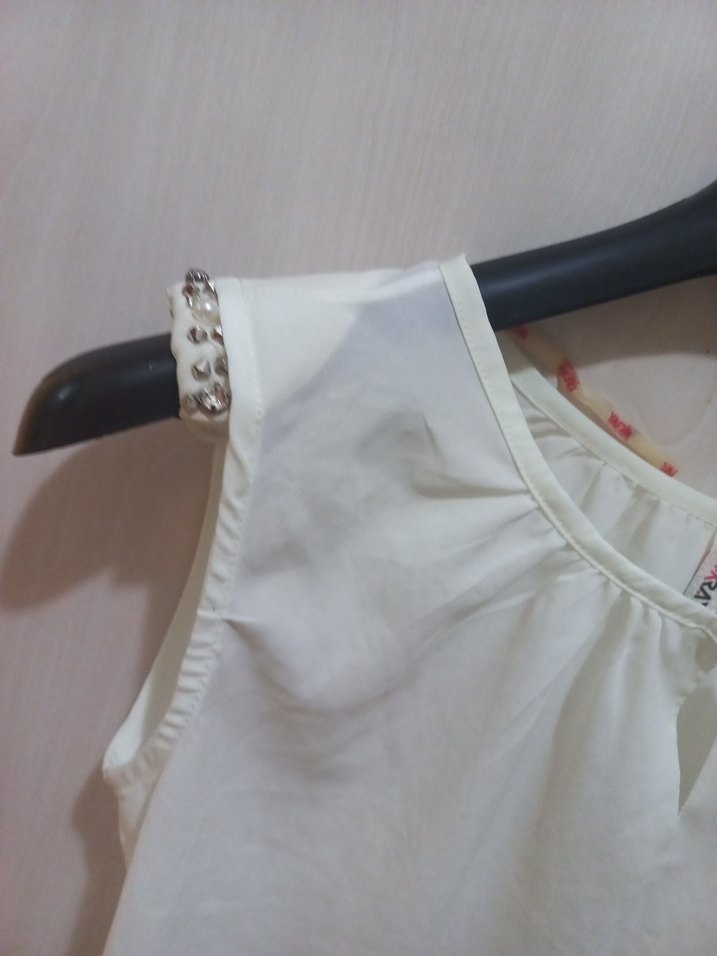 taşlı bluz - Görsel 2