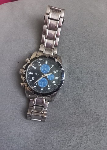 Gri Biker Tarzı Erkek Kol Saati - Görsel 2