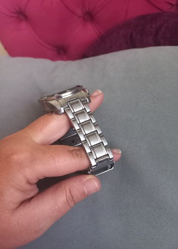 Gri Biker Tarzı Erkek Kol Saati - Görsel 5