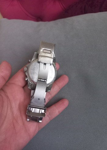 Gri Biker Tarzı Erkek Kol Saati - Görsel 7