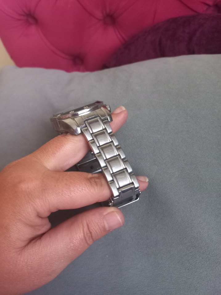 Gri Biker Tarzı Erkek Kol Saati - Görsel 5