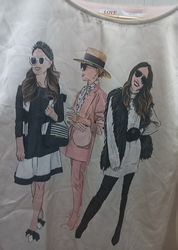 saten bluz - Görsel 2