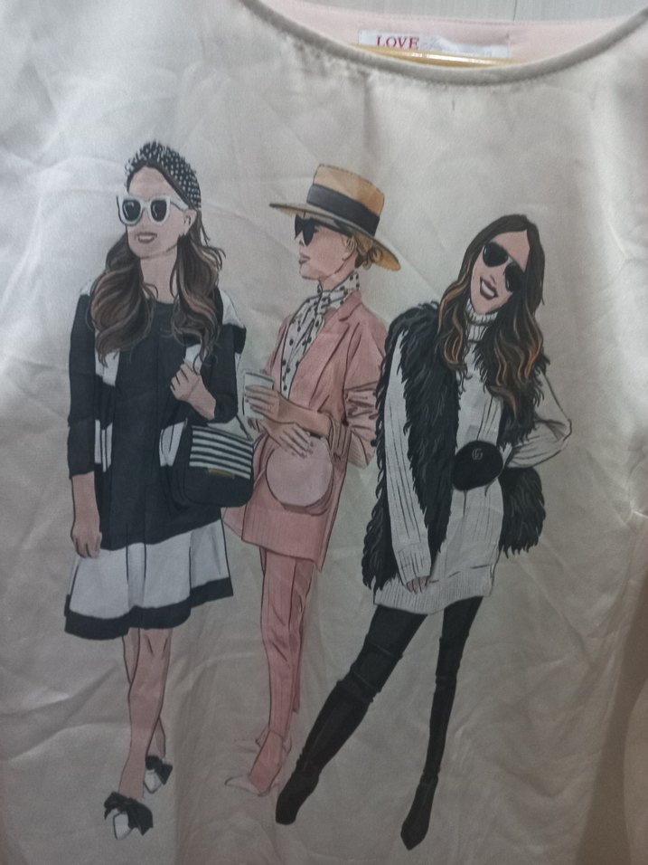 saten bluz - Görsel 2