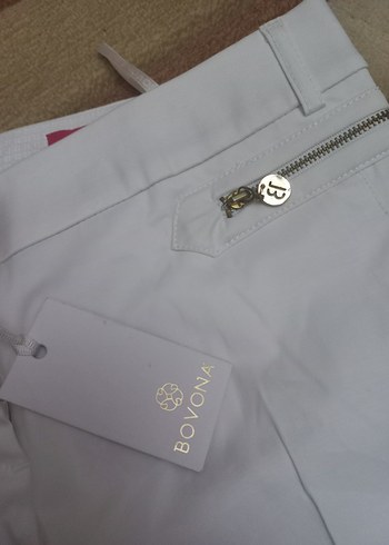 BeyazKadın Kumaş Pantolon - Görsel 3