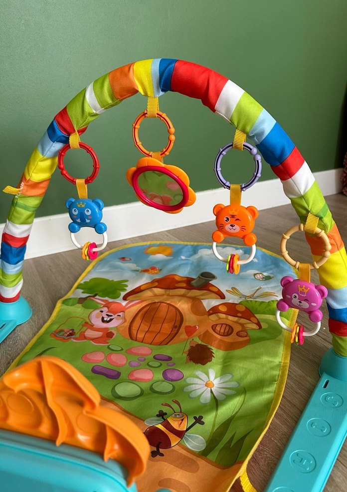 Renkli Bebek Oyun Matı - Görsel 2