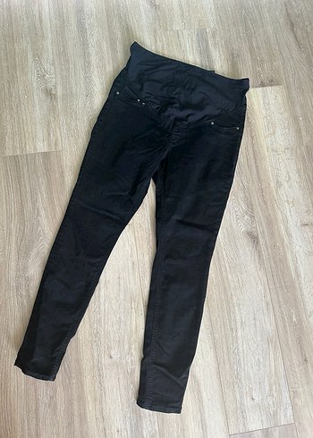H&M Siyah MAMA Super Skinny Jeans - Görsel 5
