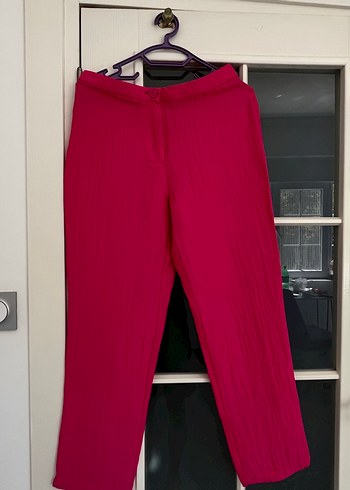 m Beden Düğmeli Pembe Midi Kadın Blazer takım
