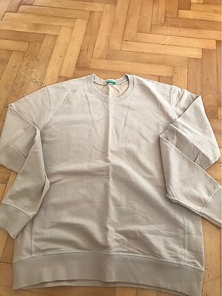 Benetton Benetton Erkek Sweatshirt- Large