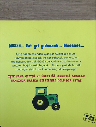 Çiftçi Ne Yapar? çocuk kitabı 5+