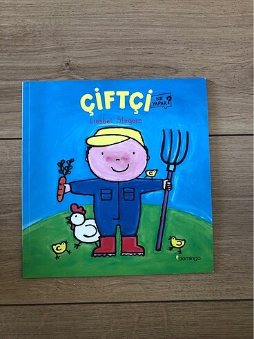 Çiftçi Ne Yapar? çocuk kitabı 5+