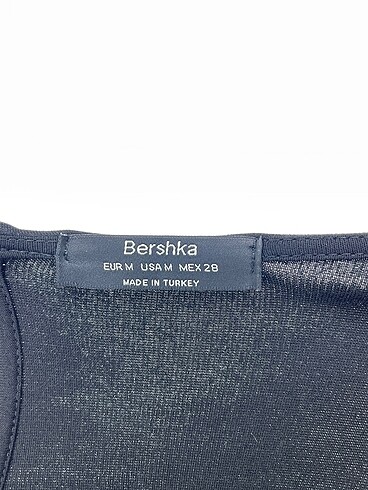 m Beden siyah Renk Bershka Uzun Tulum %70 İndirimli.