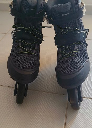 Erkek Siyah Bağcıklı Inline Paten