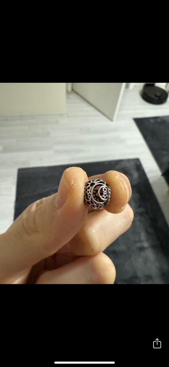 Pandora Gri Boncuk Kadın Charm - Görsel 2