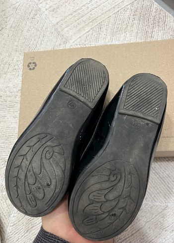 Kız Çocuk Siyah Fiyonk Detaylı Babet - Görsel 3