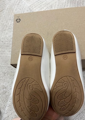 Kız Çocuk Beyaz Fiyonklu Babet - Görsel 3