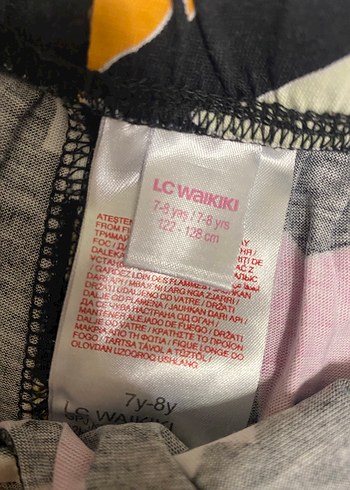 Renkli Bağlamalı Desenli Kız Tayt - Görsel 2